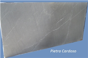Pietra Del Cardoso Sandstone Tiles & Slabs, Grey Sandstone Polished Tiles, Flooring and Walling Tiles Italy
