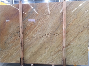 Golden Macaubas Slabs &Elegant Golden Macauba Slab