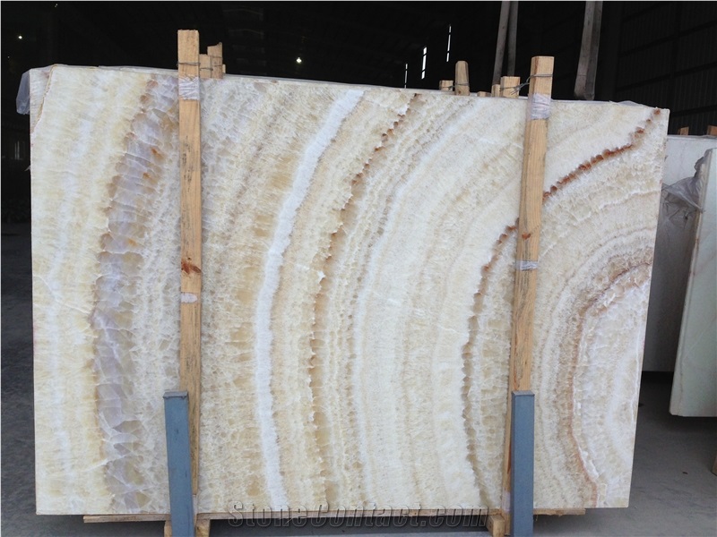 Ice Flower Onyx Slab