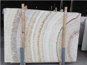 Ice Flower Onyx Slab