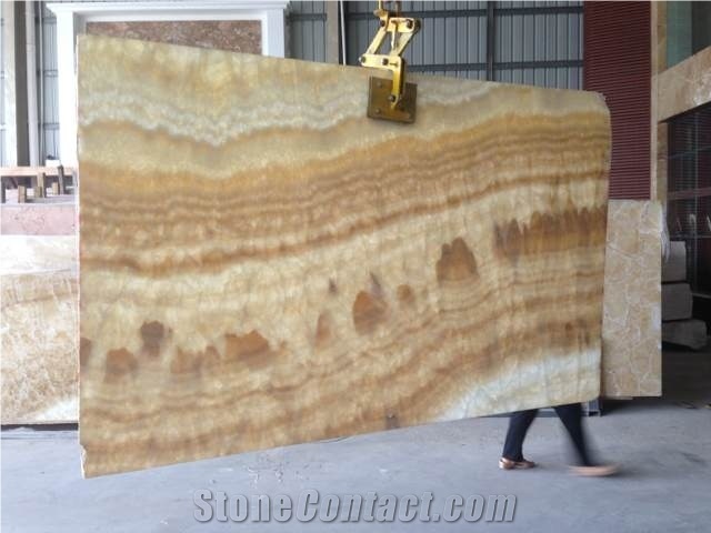 Ice Flower Onyx Vein Cut Slabs