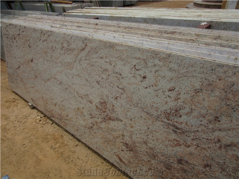 Ivory Brown Granite Slabs India