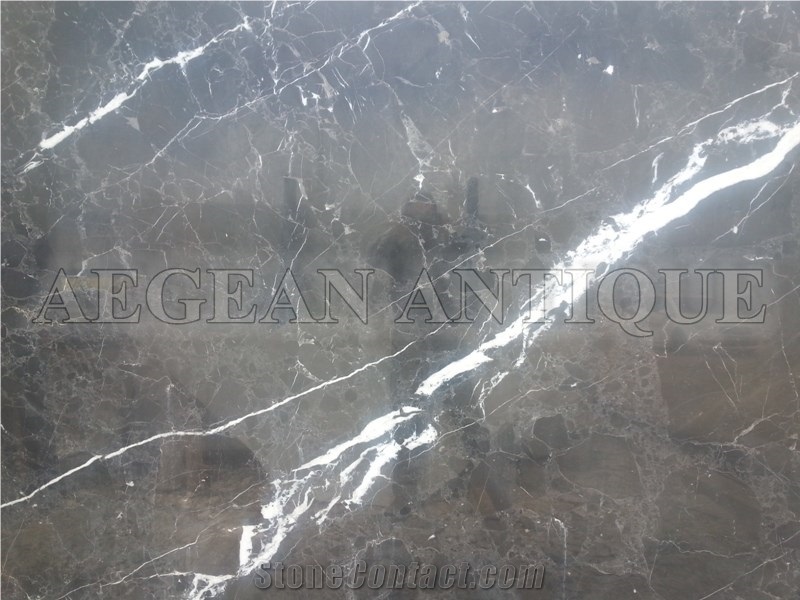 Alanya Black Marble Slabs & Tiles, Turkey Black Marble