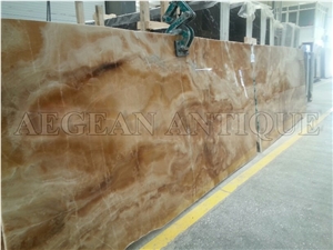 Cola Onyx Slabs, Brown Onyx Tiles & Slabs Turkey