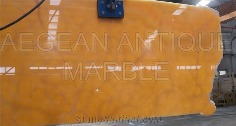 Giallo Onyx Slabs & Tiles, Yellow Polished Onyx Floor Tiles, Wall Tiles