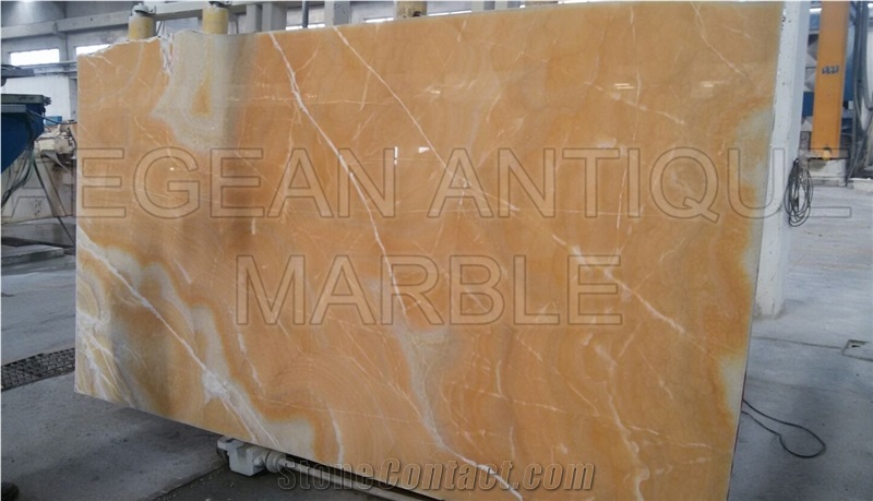 Giallo Onyx Slabs & Tiles, Yellow Polished Onyx Floor Tiles, Wall Tiles