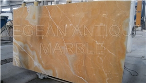 Giallo Onyx Slabs & Tiles, Yellow Polished Onyx Floor Tiles, Wall Tiles