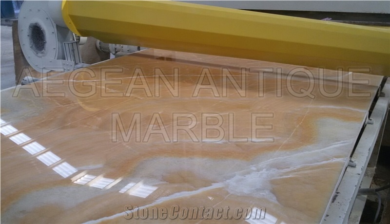 Giallo Onyx Slabs & Tiles, Yellow Polished Onyx Floor Tiles, Wall Tiles