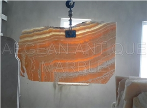 Giallo Onyx Slabs & Tiles, Yellow Polished Onyx Floor Tiles, Wall Tiles
