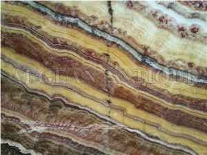 Picasso Onyx Tiles & Slabs, Multicolor Onyx Tiles & Slabs Turkey