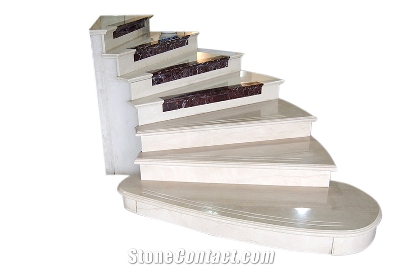 Chinese Granite Beige Stair ,Hot Sale Stair & Steps,Own Factory Cheap Stair Riser,Chinese Polished Stair Treads