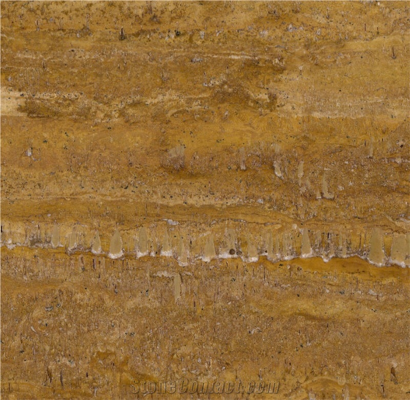 Travertine Yellow Brown Tiles & Slabs, Yellow travertine Flooring Tiles