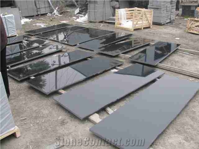 Iran Market Shanxi Black Slabs Quarry Direct, Absolure Shanxi Black Tombstone Cover Slabs
