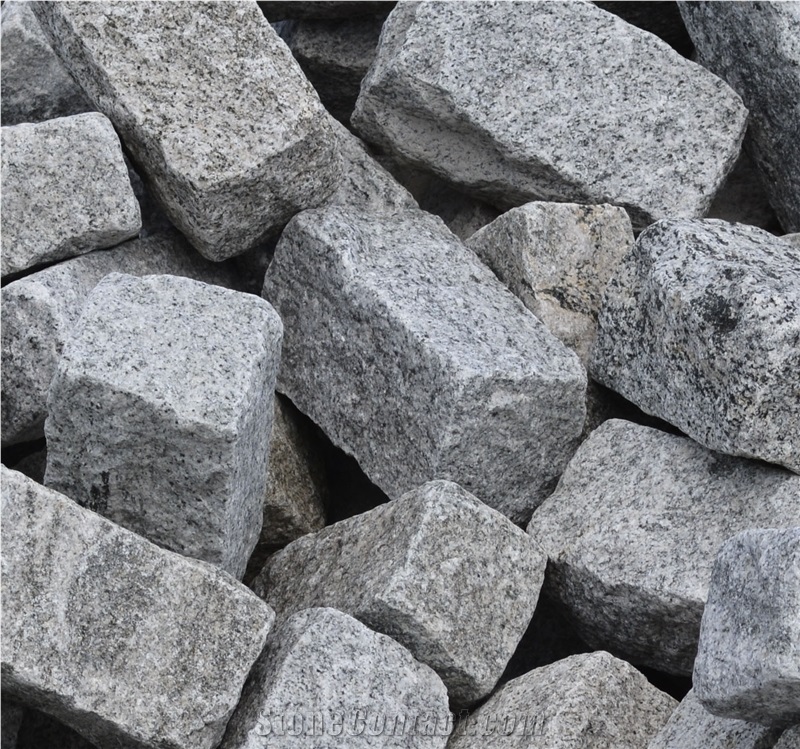 Granite Cobble Stones, Granite Cube Stone & Pavers India