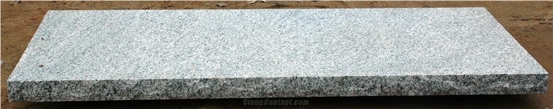 Royal Grey Granite Treads, India, Grey Granite Stairs & Steps