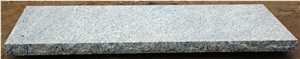 Royal Grey Granite Treads, India, Grey Granite Stairs & Steps