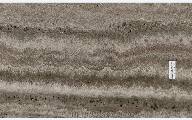Silver Travertine Slabs & Tiles, Iran Grey Travertine
