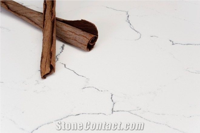 Engineered Quartz Stone Surface Available for 2/3cm Thick Slab Size 3200*1600 or 3000*1400 for Pre-Fabricated Tops with Various Edge Profiles