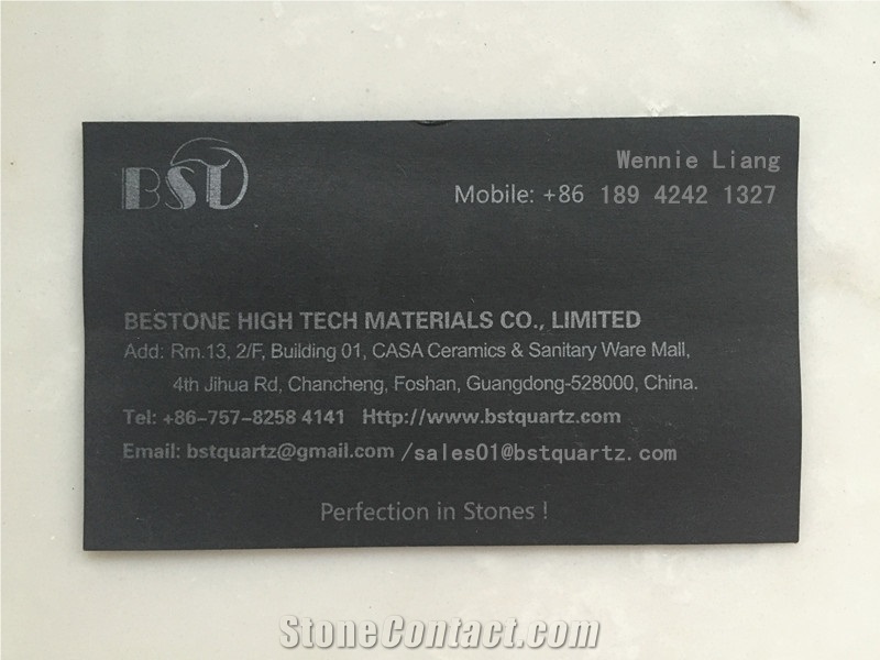 Engineered Stone with Finishing Pofile Mainly and Widely Used in Kitchen, Bathroom, Bar, School, Hospital and Other Public Place Projects