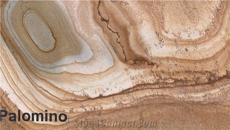Luxury Palomino Quartzite Tiles,Brazil Yellow Tiles