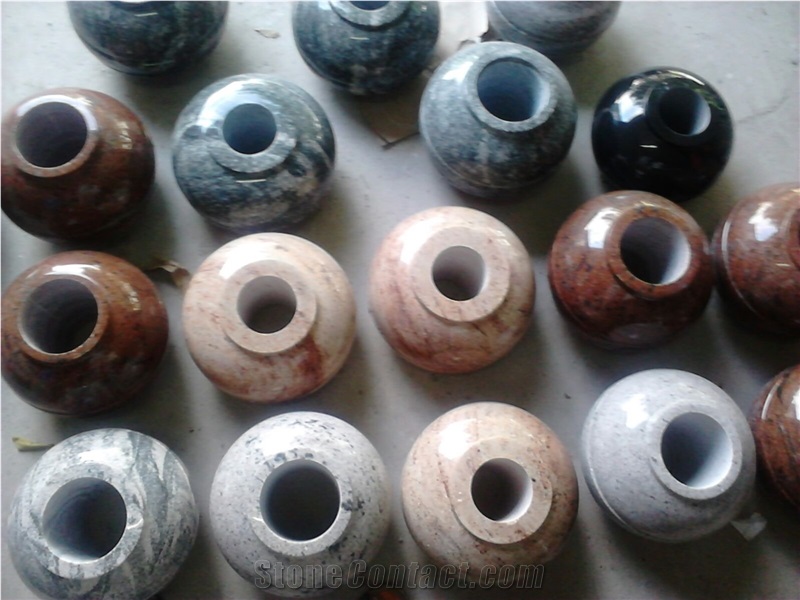 Granite Vase , Granite Flower Pot, Granite Urn Vaults