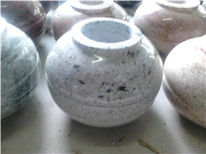 Granite Vase , Granite Flower Pot, Granite Urn Vaults