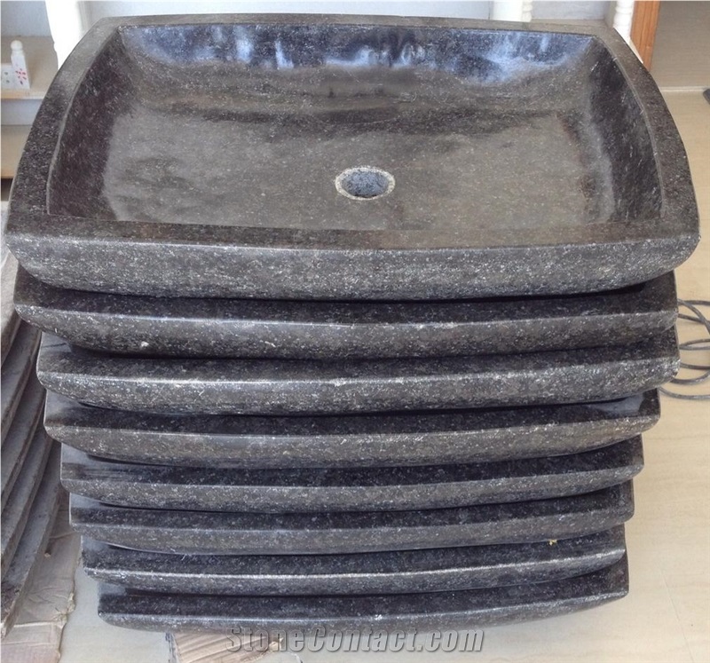 Granite Washing Basin , Black Granite Basin India