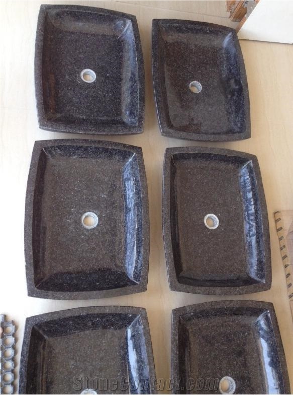 Granite Washing Basin , Black Granite Basin India