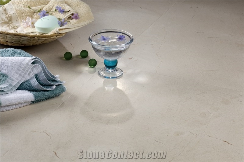 Lotus Cream Marble Flooring Tiles