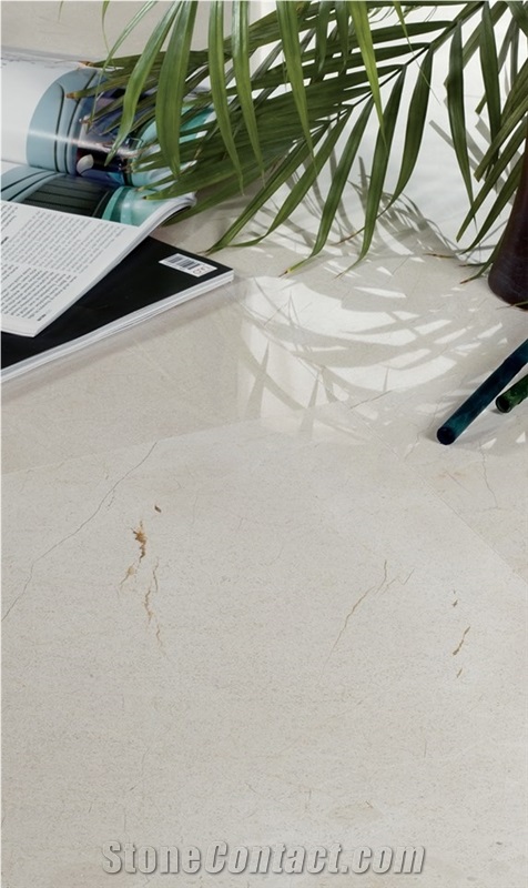Lotus Cream Marble Flooring Tiles