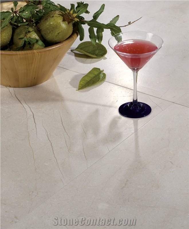 Lotus Cream Marble Flooring Tiles
