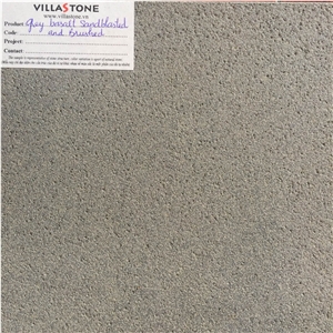 Grey Basalt Sandblasted and Brushed