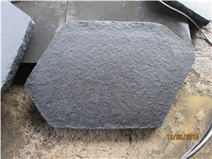 Vietnam Grey Basalt Garden Stepping Stone