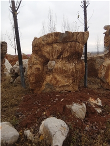 Garden Rock Stone,Garden Big Natural Stone,Garden Boulders,Monolith