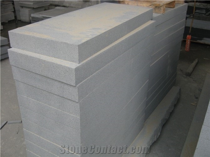 G3554 Granite Pier Caps & Quoins, Sesame Black Granite Pillar Caps