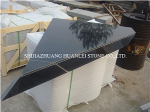 Dry Hang for Interior, Exterior Wall Tiles, China Black Granite Wall, Shanxi Black Granite Wall Cladding Tiles/Murs