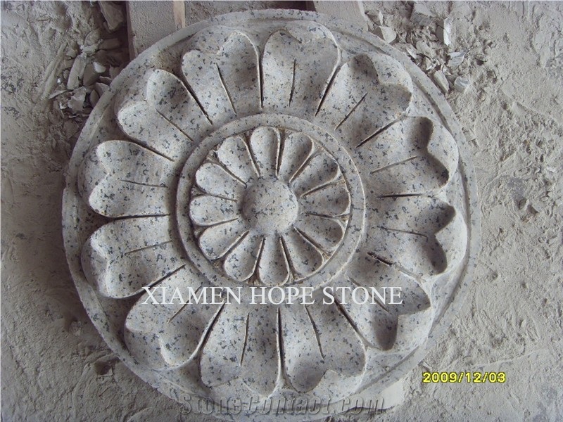 Granite Wall Reliefs China Pink Granite Reliefs