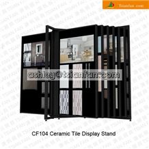 Double Coloums Page Turning Display Rack Stand -Cf104 Double Coloums Page Turning Display Rack Stand -Cf104