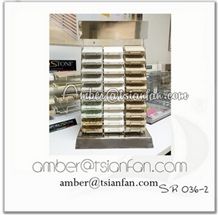 Quartz Stone Desktop Stand