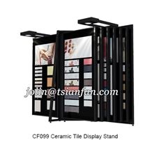 Sliding Lights Tile Display Rack Design - Cf099