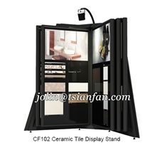 Special Design Rotating Tile Display Rack - Cf102