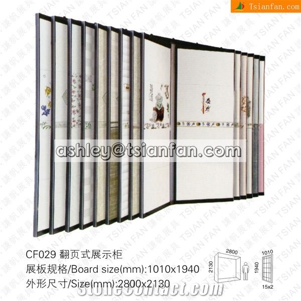 Side Tiles-Granite-Marble Display Racks -Cf029