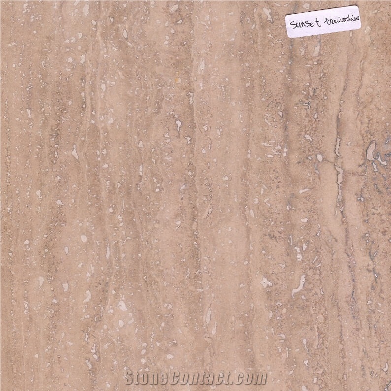 Light Sunset Travertine Versailles Pattern, Turkey Beige Travertine Tiles