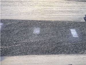 Snow Grey Granite Polishing , China Virginia Mist Granite Tiles