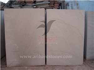 Dholpur Beige Sandstone Tiles & Slabs, Beige Sandstone Floor Tiles, Wall Tiles