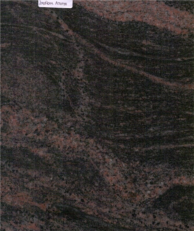 Indian Aurora Granite Slabs, Red Granite Tiles & Slabs India Polished