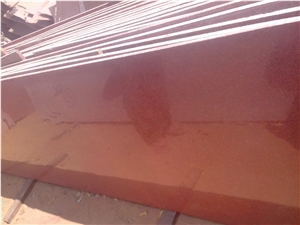 Lakha Red Granite Slabs