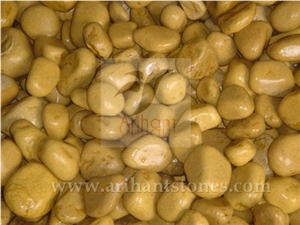 Yellow Marble Pebbles & Gravel India India