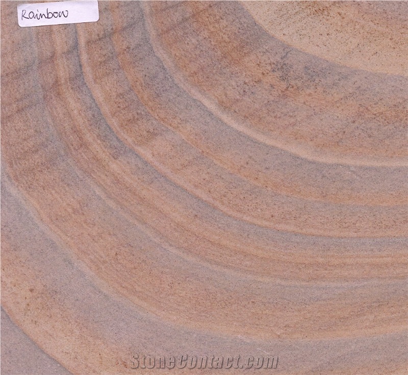 Rainbow Sandstone Tiles and Slabs