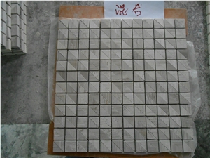 China Crystal White Marble Mosaic,Crystal White Marble Polished Mosaic,White Marble Wall Mosaic